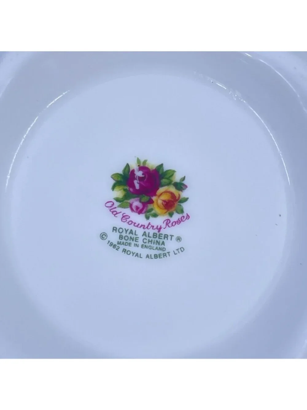 vintage royal albert old country roses pitcher with gold trim & floral pattern